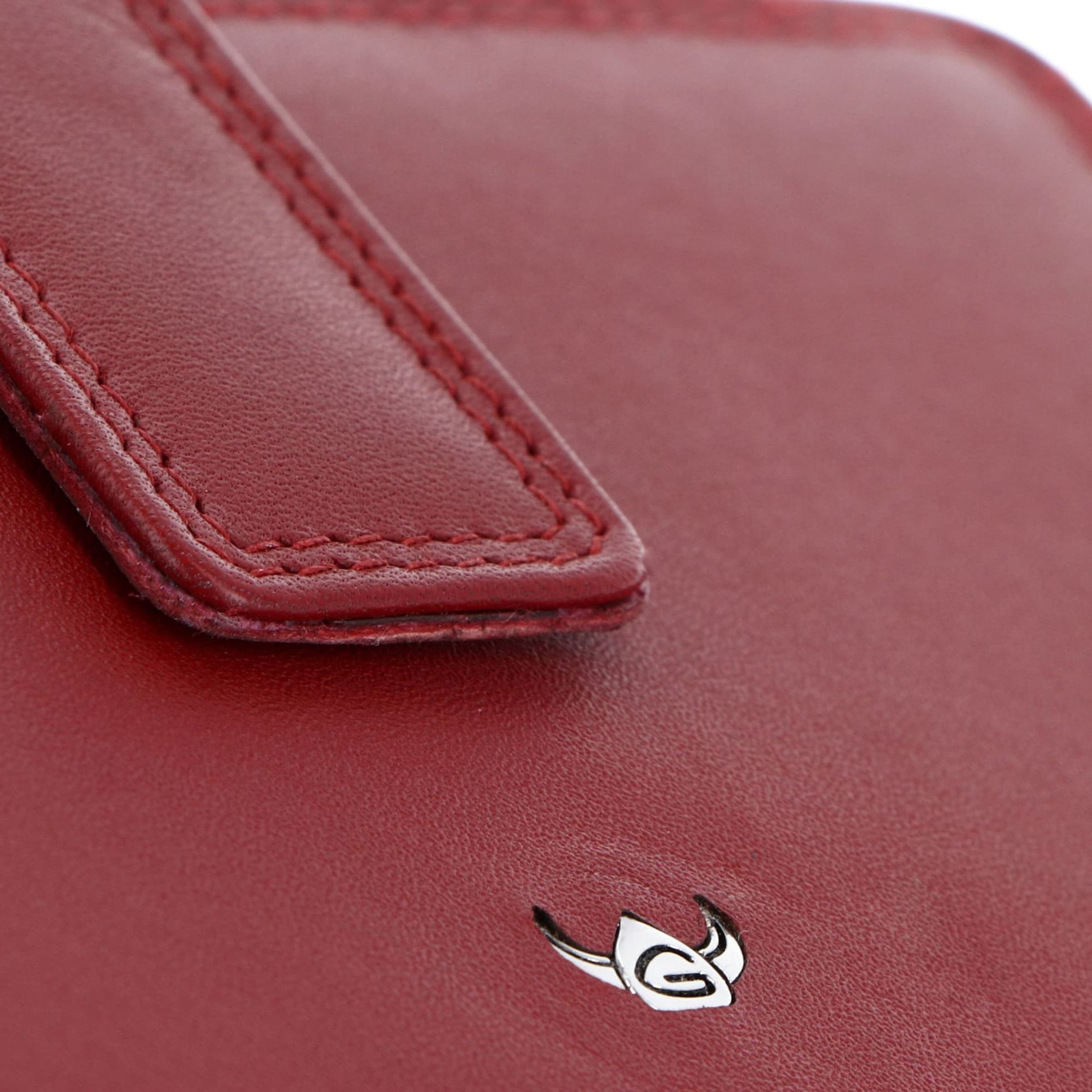Portamonete 'Polo' di GOLDEN HEAD in rosso
