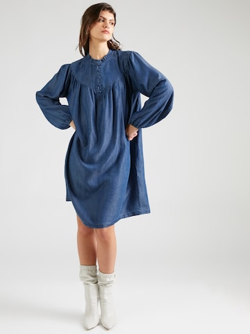 Robe 'Chambra' SAINT TROPEZ en bleu : devant