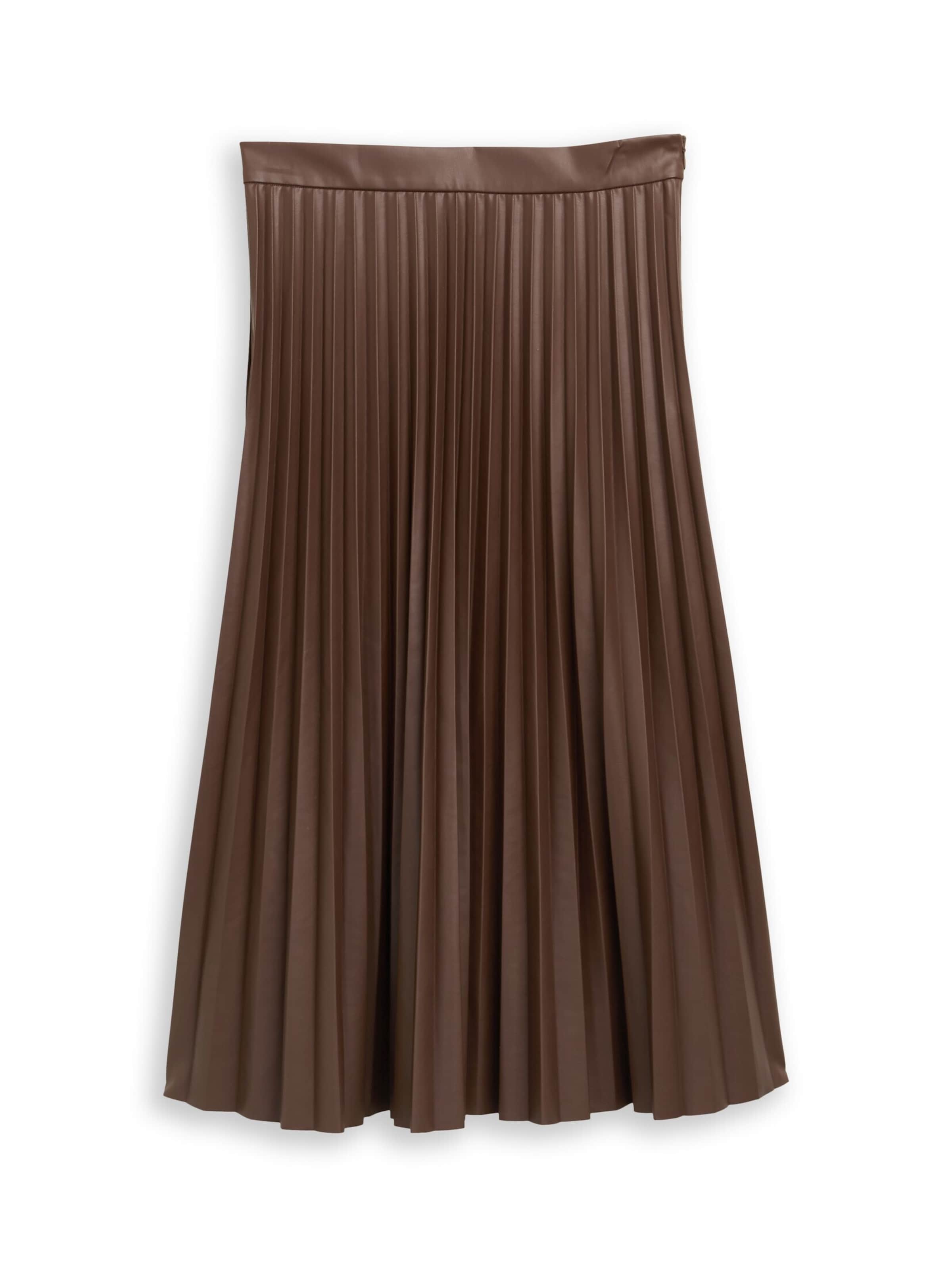 TOM TAILOR Rok in Bruin: voorkant