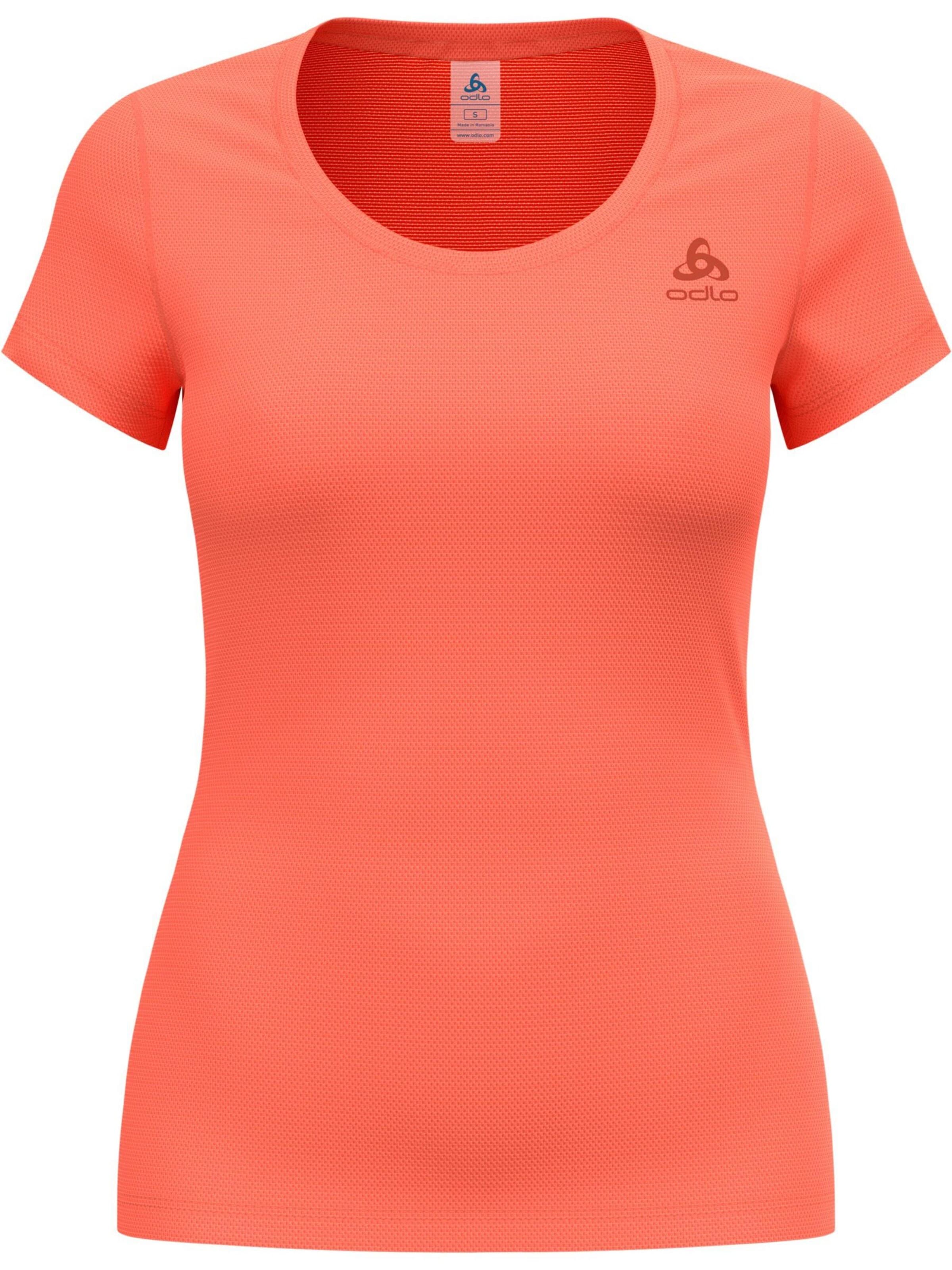 ODLO Base layer 'ACTIVE F-DRY LIGHT' in Orange: front