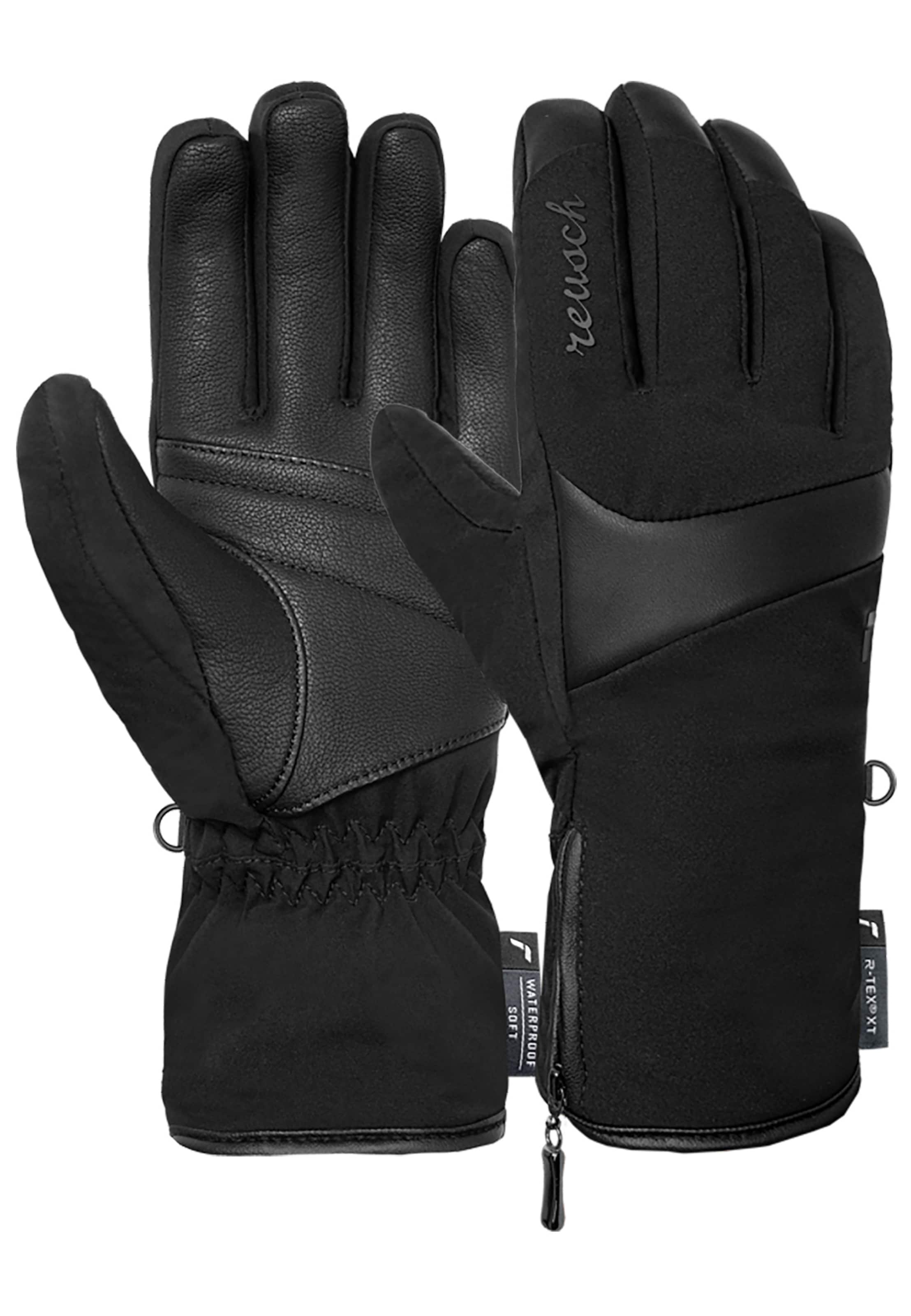 REUSCH Fingerhandschuhe 'Madison R-TEX® XT' in Schwarz: Vorderseite