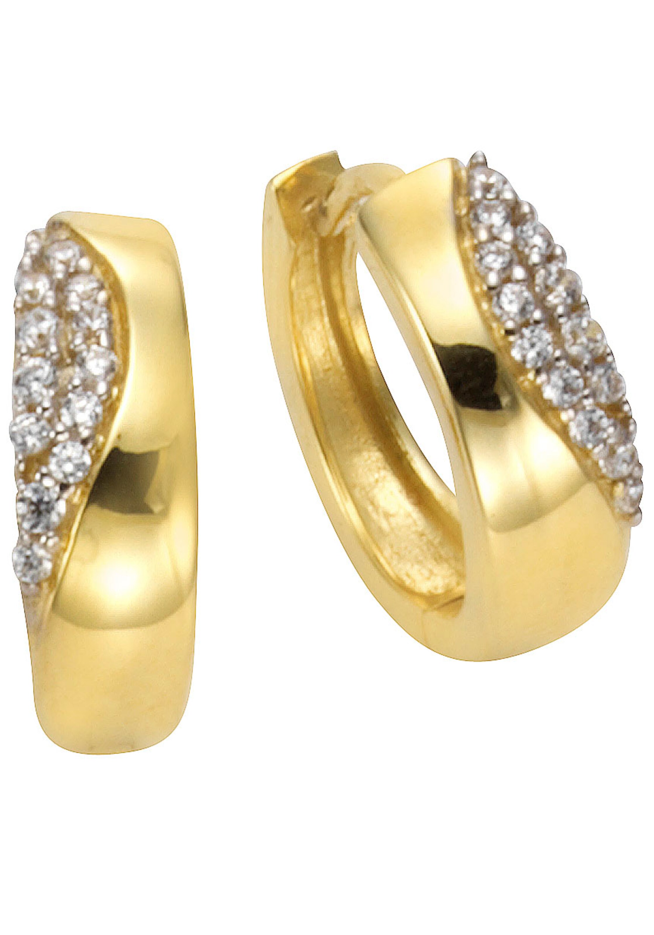 FIRETTI Ohrringe in Gold: Vorderseite