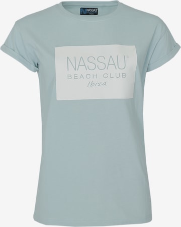 NASSAU Beach Club Shirt in Blue: front