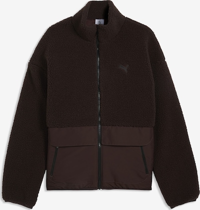PUMA Sportjacke 'Hybrid Re:Fibre' in XXS in schoko, Produktansicht