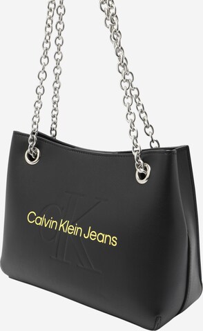 Calvin Klein Jeans Torba na ramię w kolorze czarny: przód