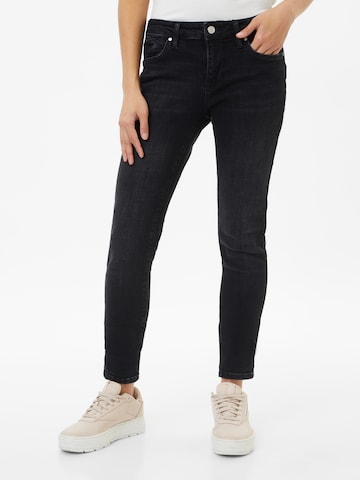 Skinny Jeans 'Adriana' de la Mavi pe gri: față