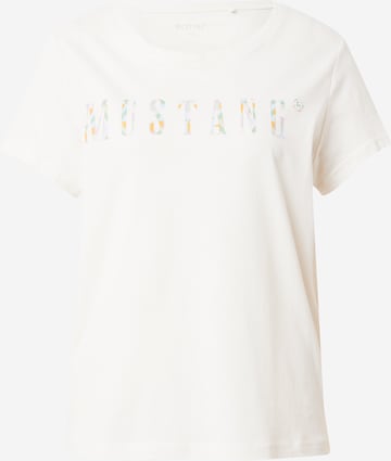 MUSTANG T-Shirt 'Albany' in Weiß: predná strana