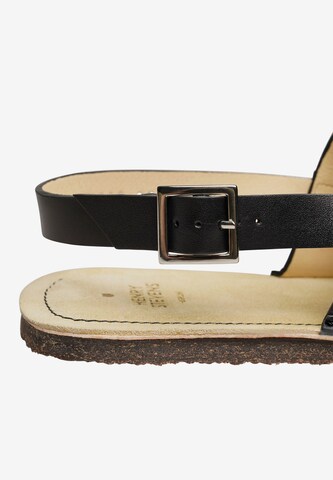 Henry Stevens Sandalen 'Drew DRS' in Zwart