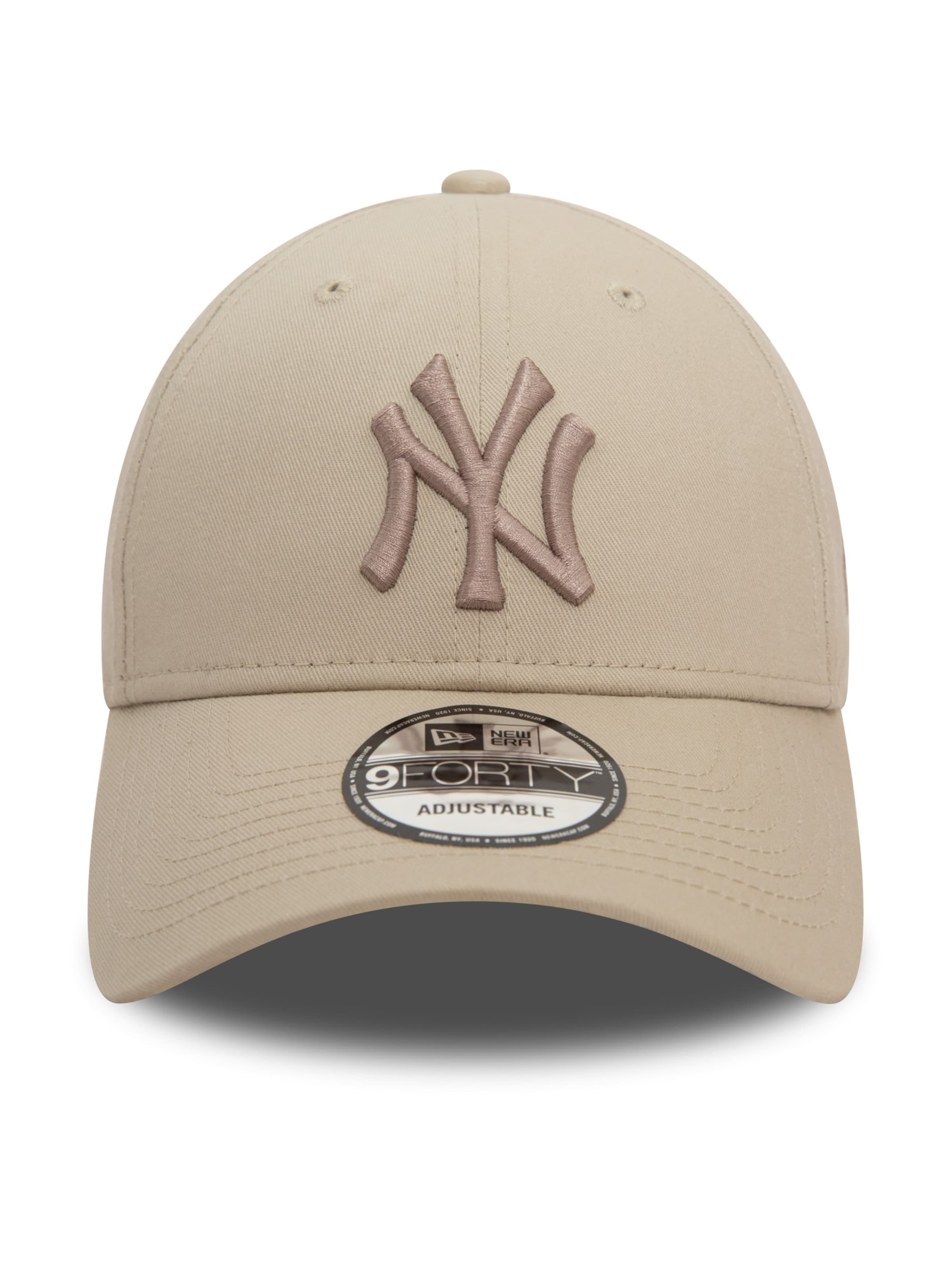Casquette 'LEAGUE ESS 9FORTY NEYYAN' NEW ERA en beige : devant