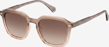 Lunettes de soleil 'Modern Wayfarer' Maxte en beige : devant