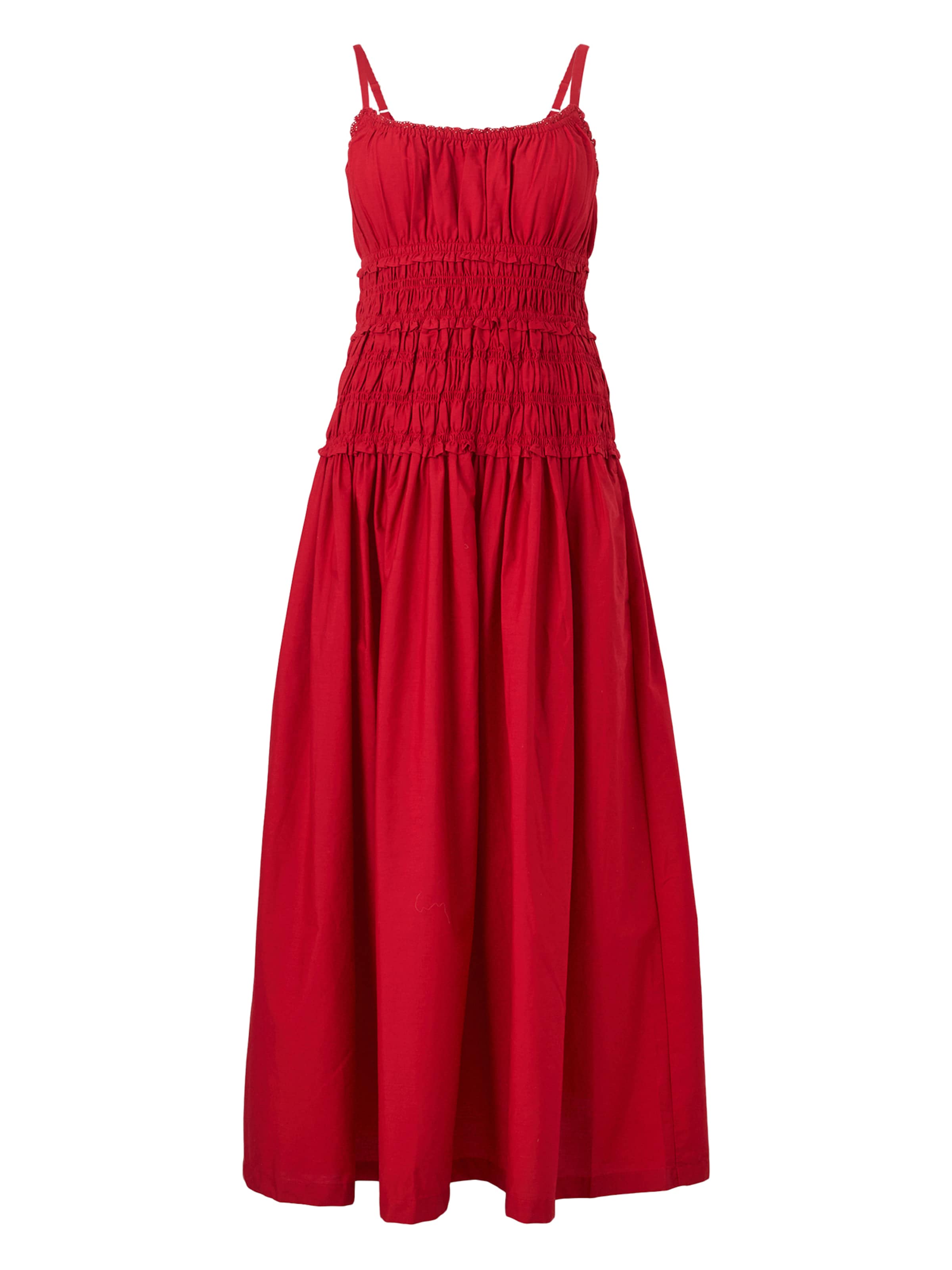 Robe d’été Abercrombie & Fitch en rouge : devant