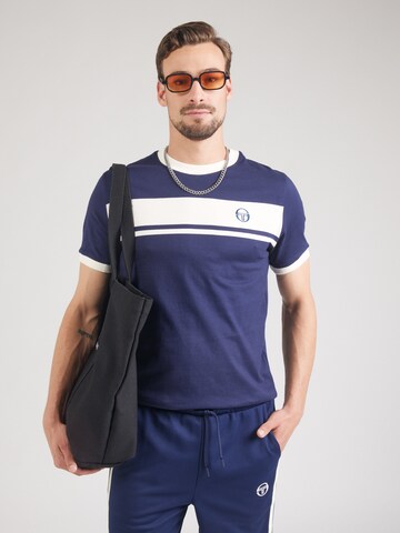 Sergio Tacchini T-Shirt 'Master' in Blau: Vorderseite