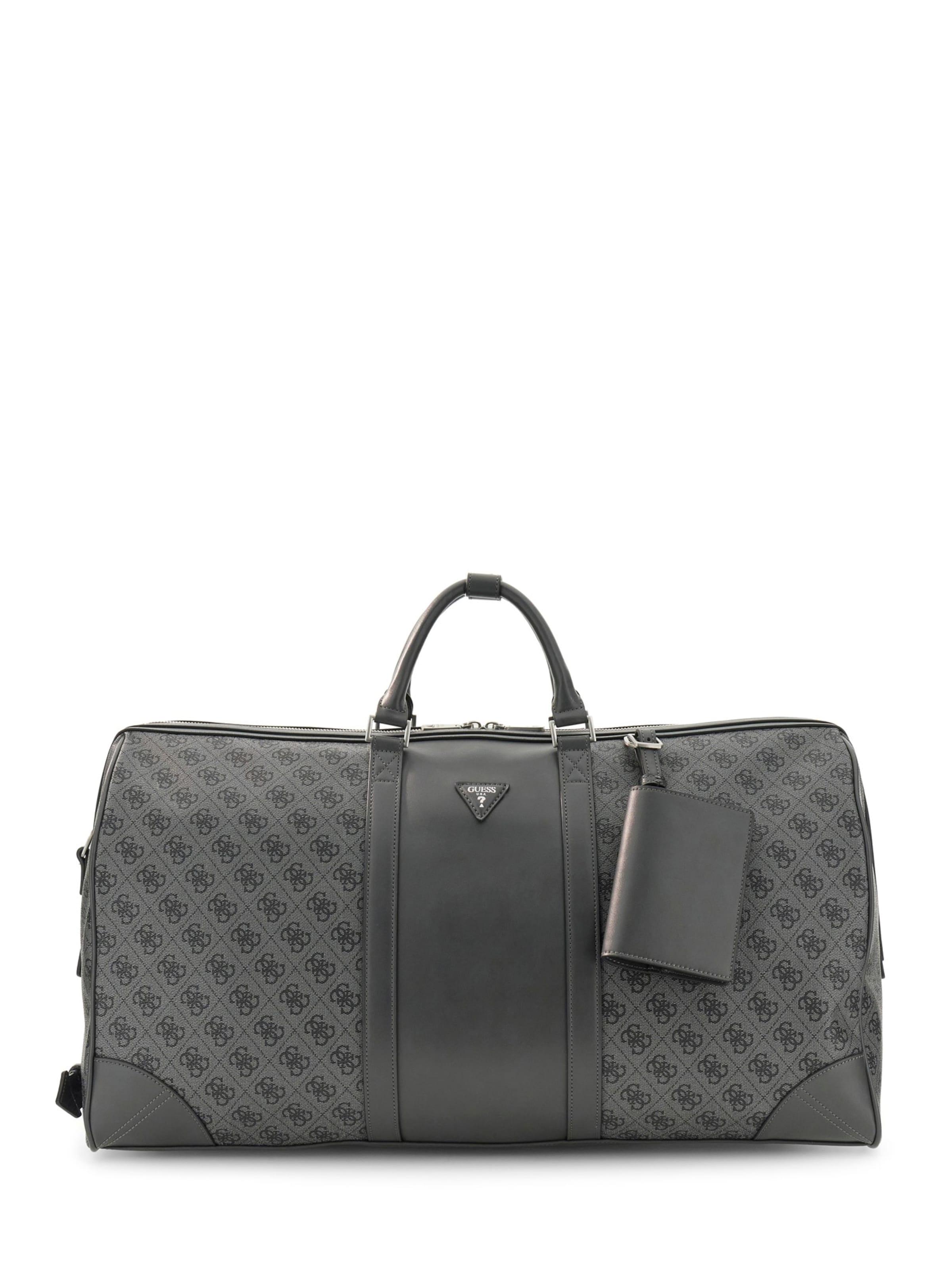 GUESS Τσάντα σαββατοκύριακου 'Milano' σε μαύρο: μπροστά