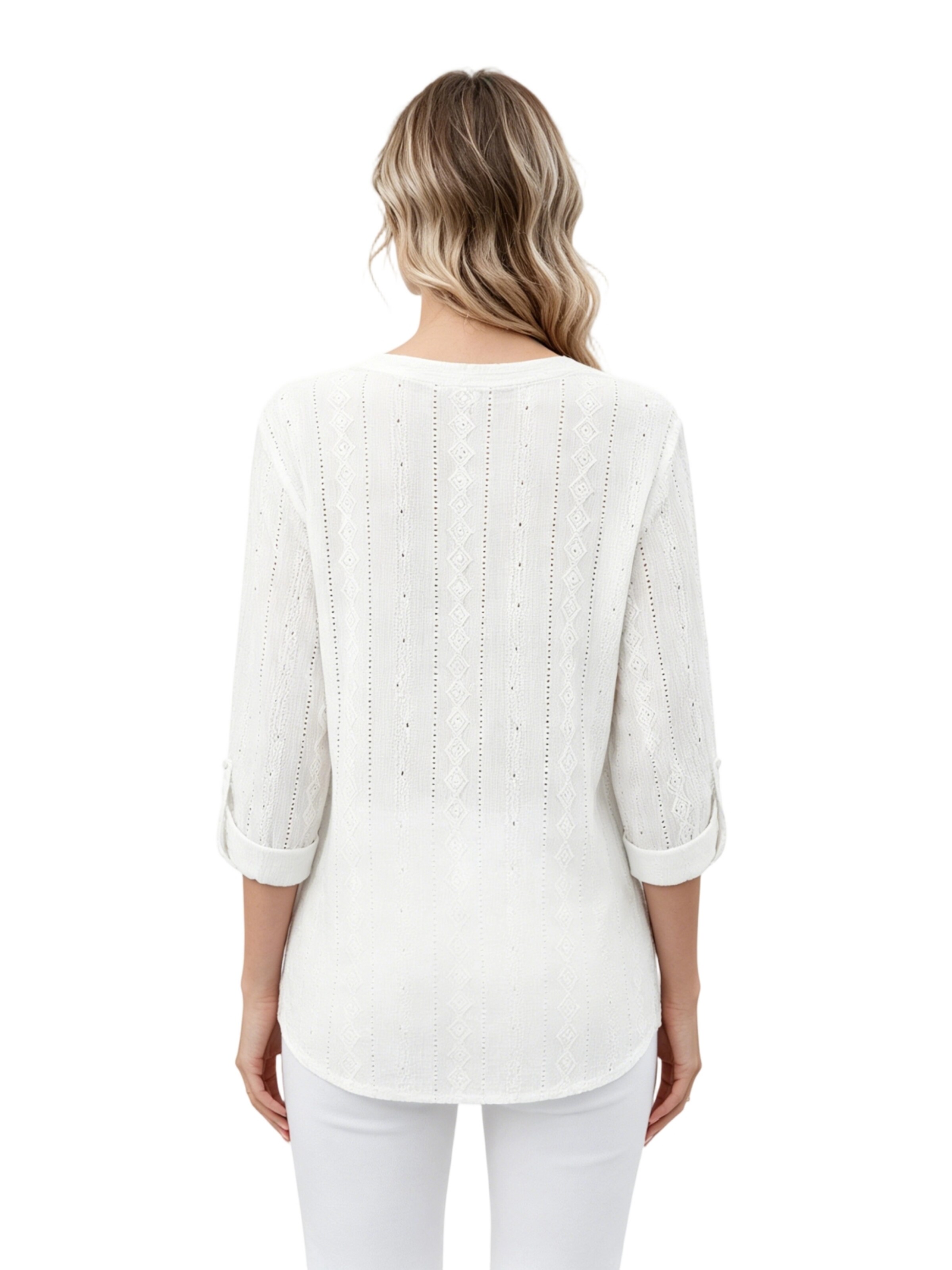Yesfashion Bluse‌‌‌‌‌‌‌‌‌ in Weiß