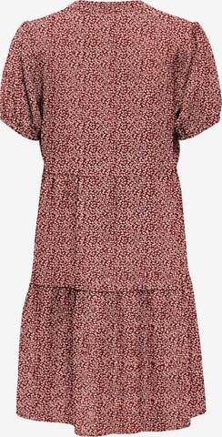 ONLY Letní šaty 'NOVA' – červená