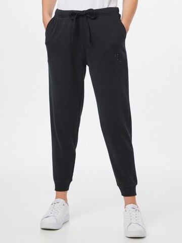 True Religion Tapered Sweatpants in Schwarz: predná strana