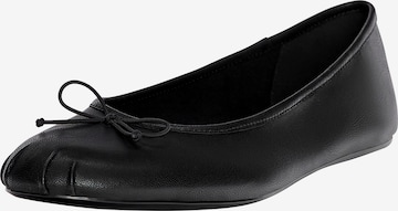 Ballerines Pull&Bear en noir : devant