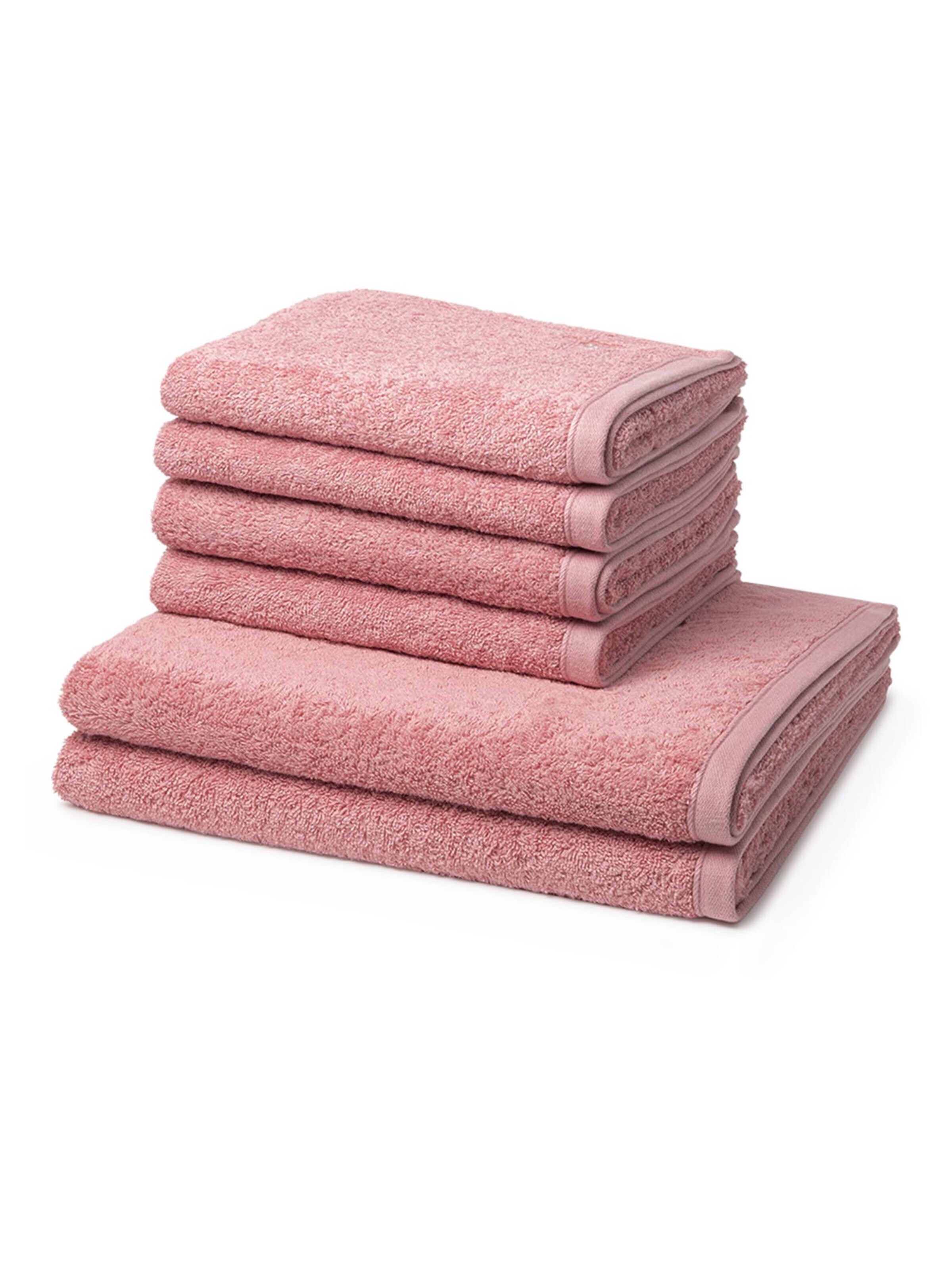 ROSS Handtuch 'Vita'‌‌‌‌‌‌‌ in Pink: Vorderseite