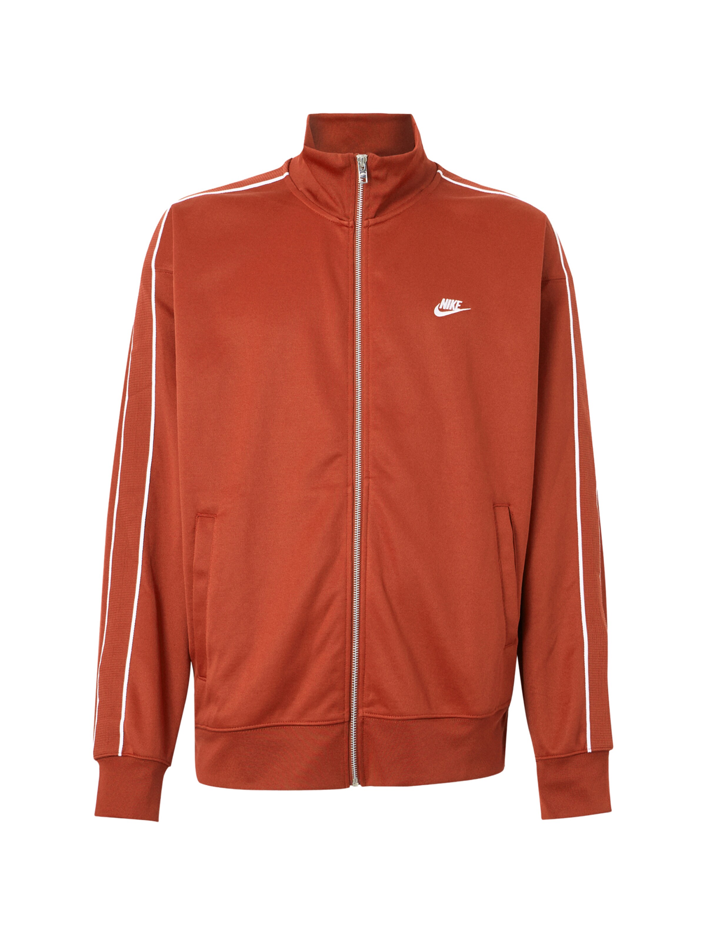 Veste de survêtement 'CLUB' Nike Sportswear en rouge : devant