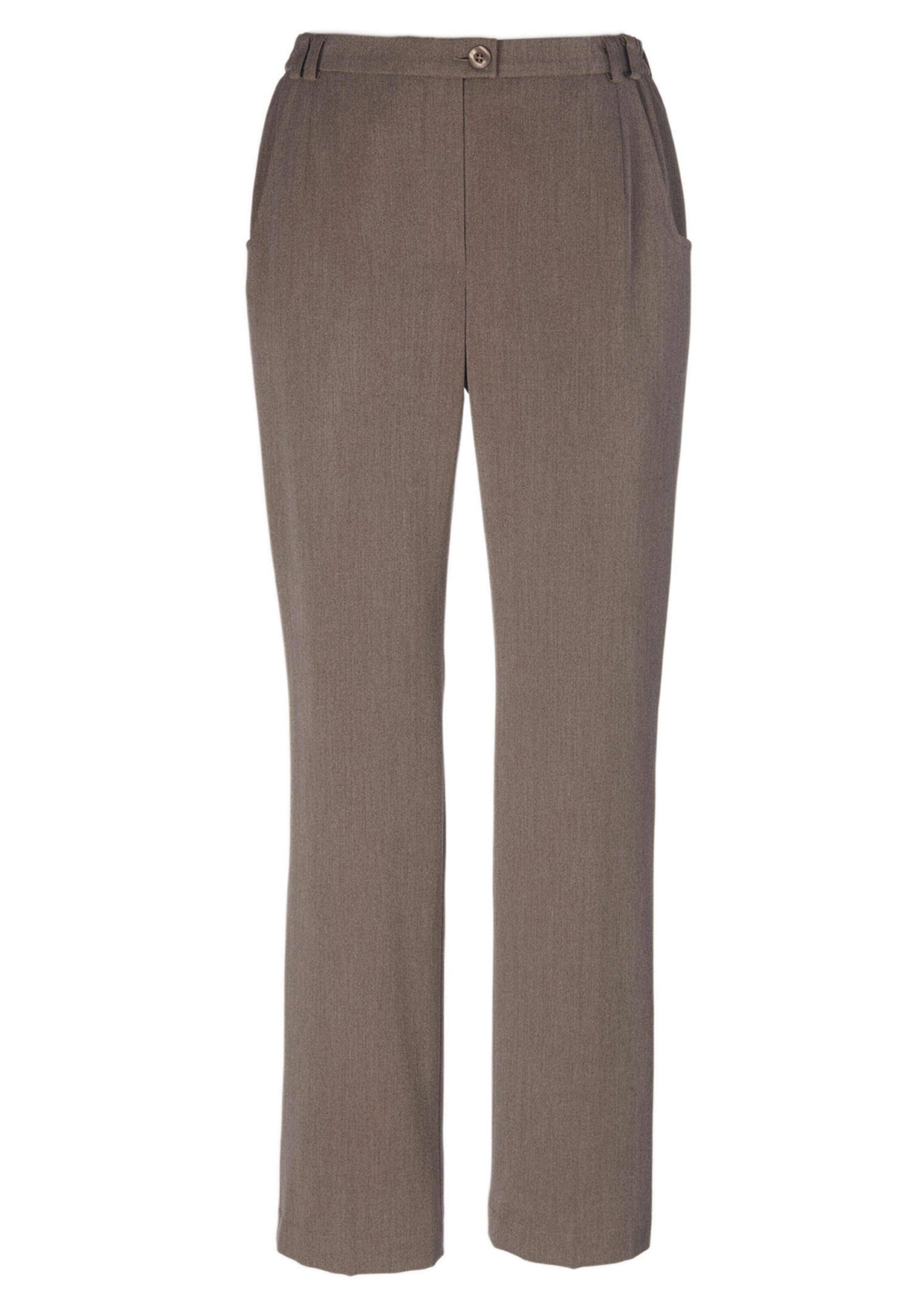 Goldner Regular Hose 'CARLA' in Beige: Vorderseite