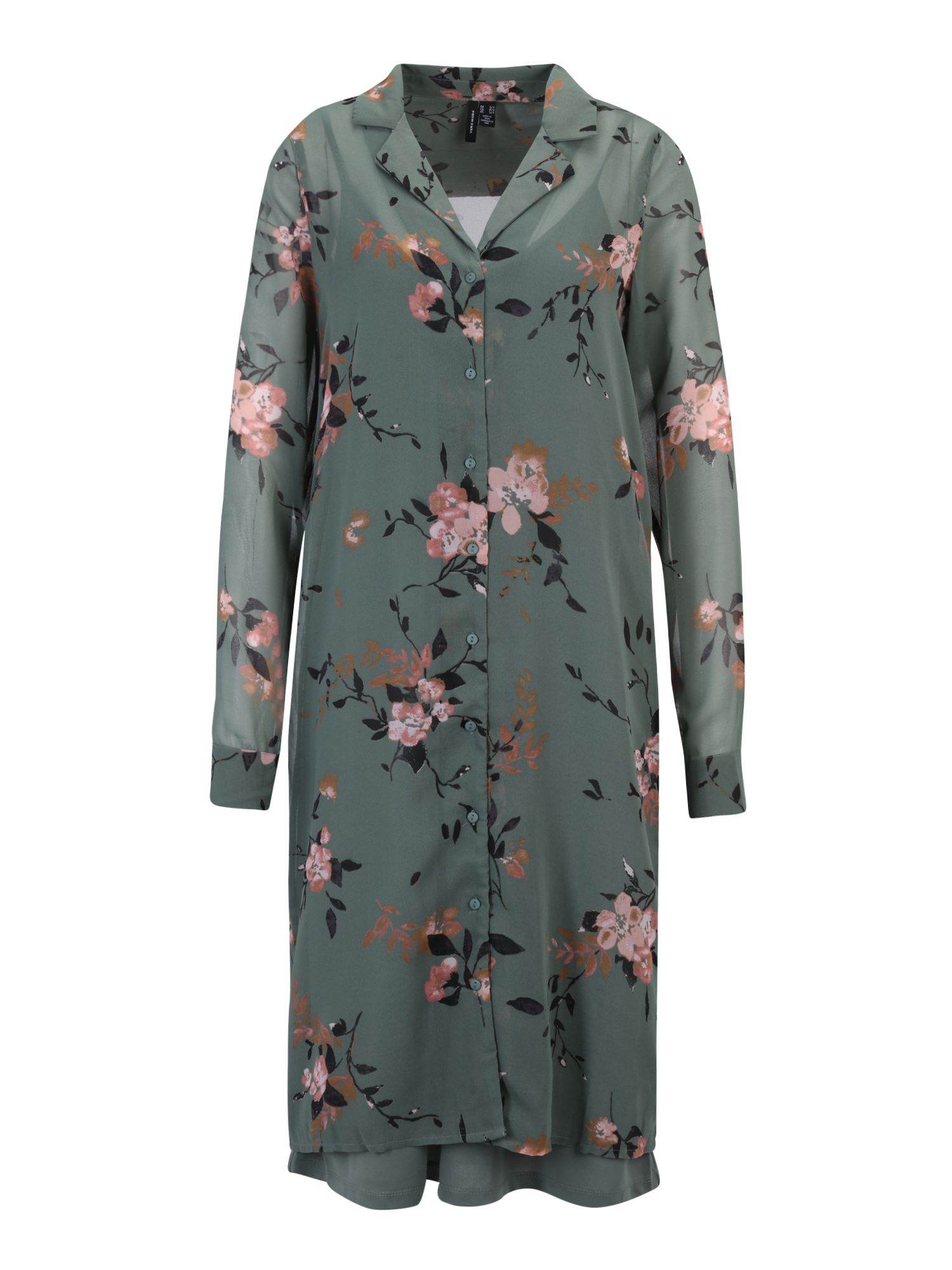 xYd21 Abiti Vero Moda Tall Abito camicia in Smeraldo xYd21 Abiti Vero Moda Tall Abito camicia in Smeraldo