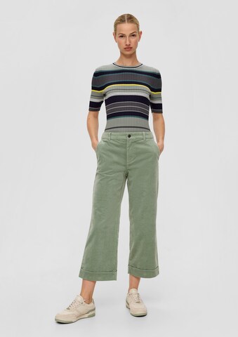 s.Oliver Loose fit Trousers in Green