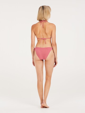 PROTEST Triangel Bikini 'PRTTWISTY' in Roze