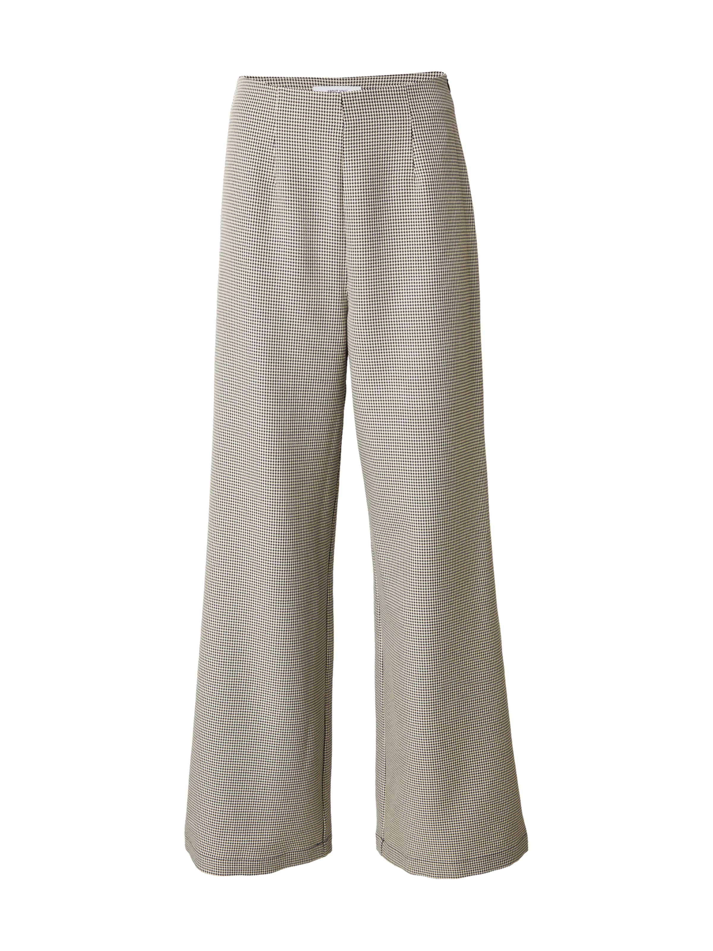 ABOUT YOU Trousers 'Ashley' in Black / White, Item view