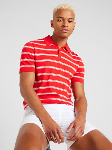 UNITED COLORS OF BENETTON Poloshirt in Rot