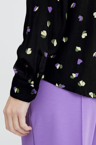 Camicia da donna 'Elima' di ICHI in nero