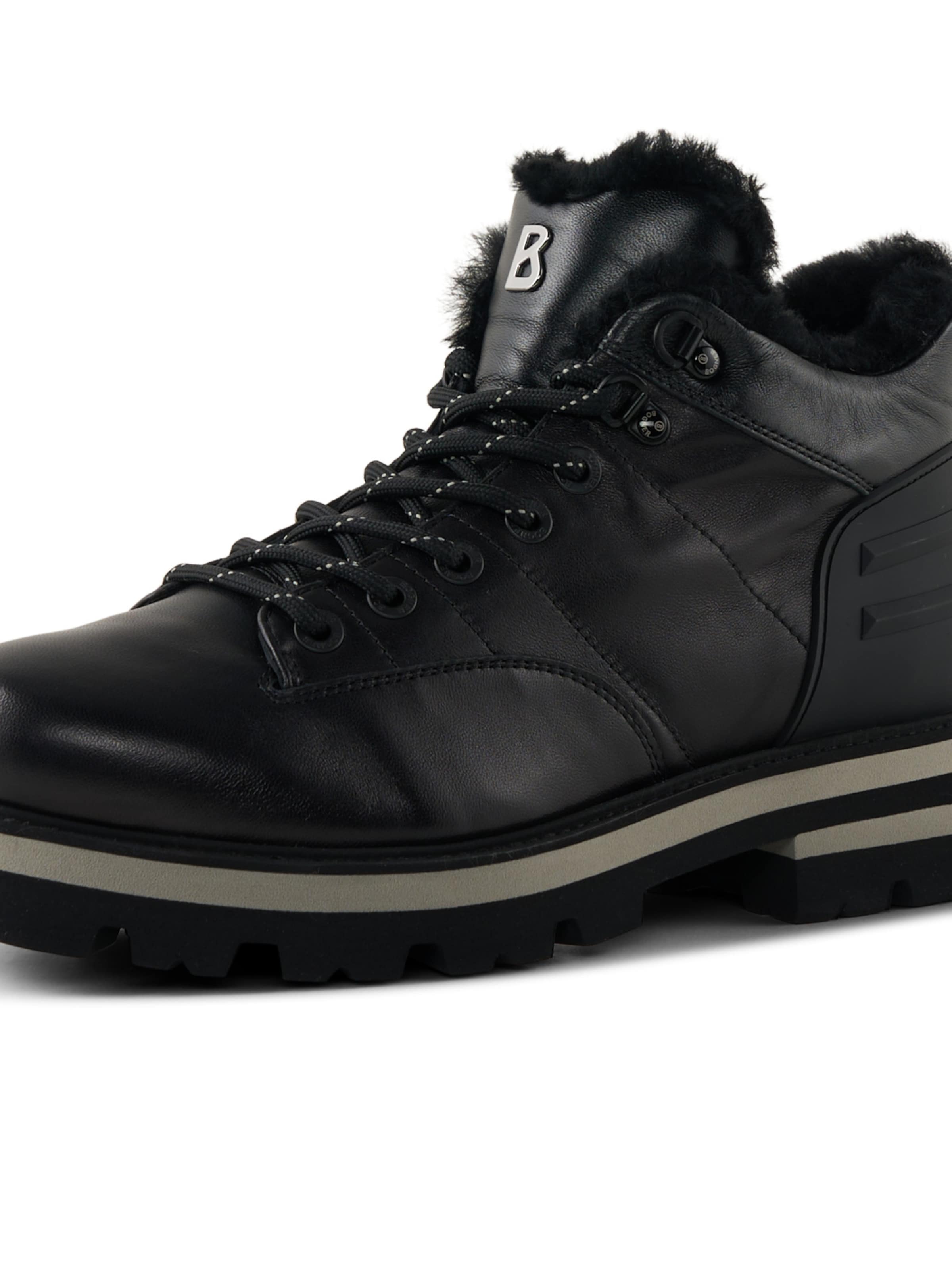 BOGNER Schnürstiefel 'COURCHEVEL 33' in Schwarz