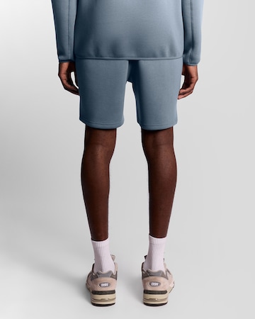 Lyle & Scott Regular Broek 'Neoprene' in Blauw