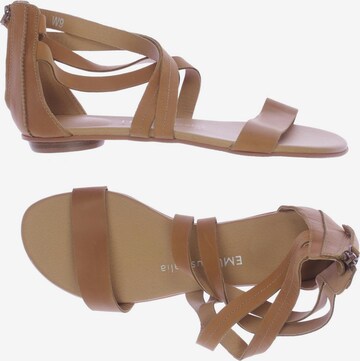 EMU AUSTRALIA Sandals & High-Heeled Sandals in 41 in Brown: front