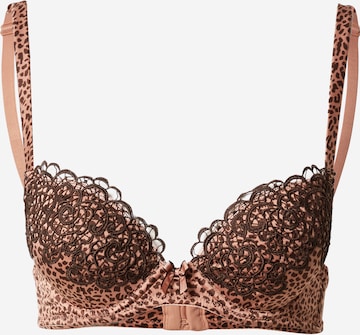 LingaDore Push-up BH in Roze: voorkant
