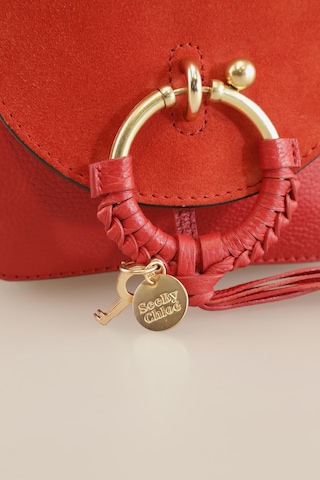 See by Chloé Handtasche klein Leder One Size in Rot