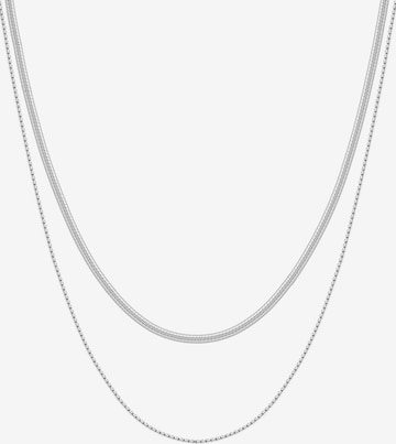 Hey Happiness - Cadena 'Duo Shine' en plata: frente