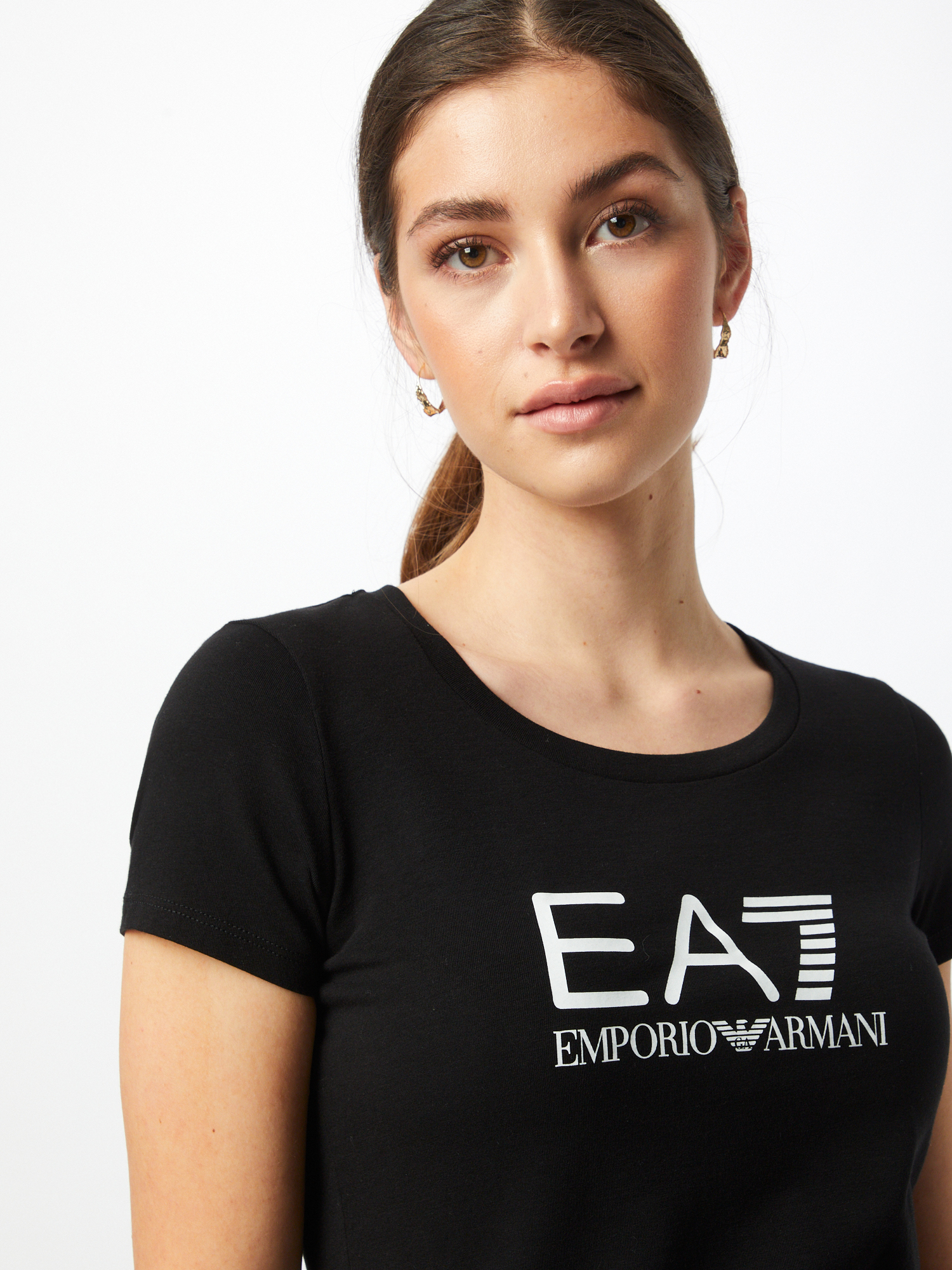 EA7 Emporio Armani T-Shirt in Schwarz 