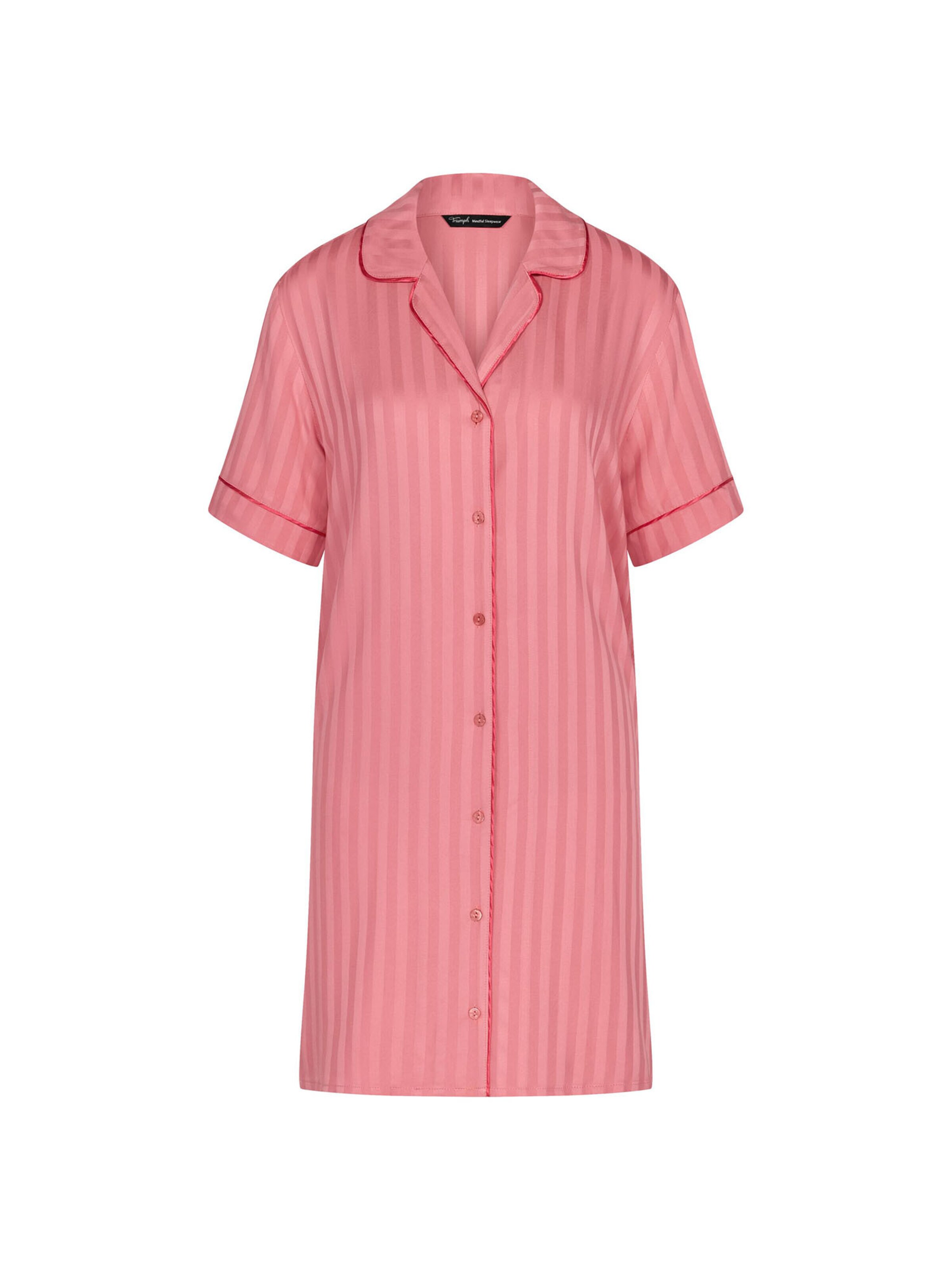 TRIUMPH Nachthemd ' Red Label Amourette Jacquard ' in Pink: Vorderseite