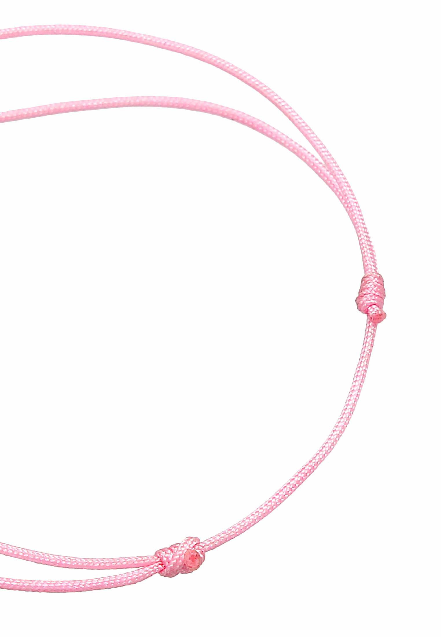 ELLI Armband Melone, Textil-Armband in Gold, Pink 