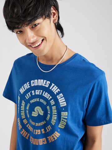BLEND - Camiseta en azul