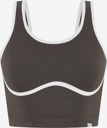 Haut de sport Smilodox en gris : devant