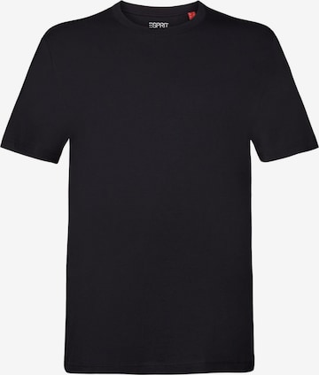 T-Shirt ESPRIT en noir : devant