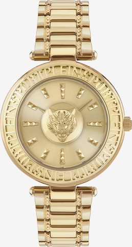 Montre à affichage analogique 'Opium' Plein Sport en jaune : devant