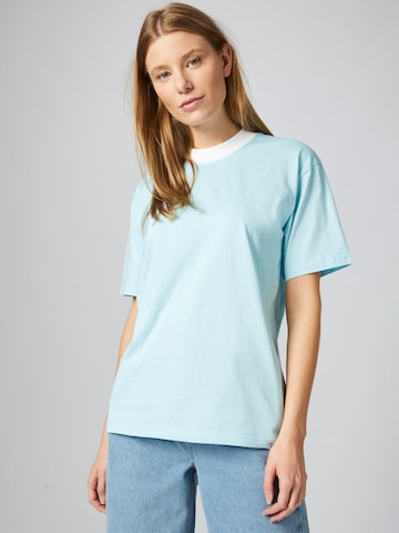 ABOUT YOU x Benny Cristo Shirt 'Gian' in Blauw: voorkant