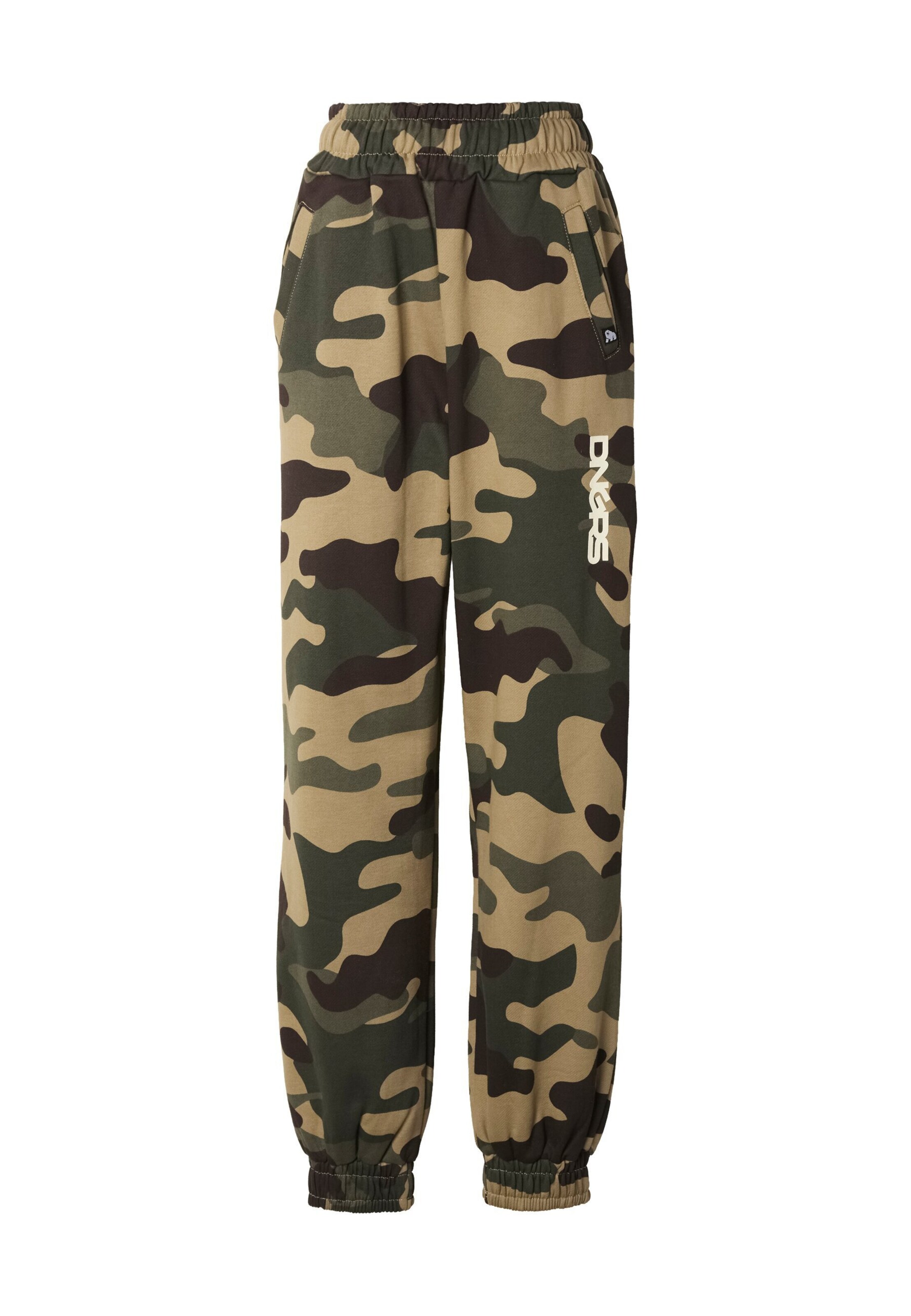 Dangerous DNGRS Tapered Trousers 'Leila' in Green: front