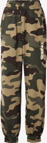 Tapered Pantaloni 'Leila' di Dangerous DNGRS in verde: frontale