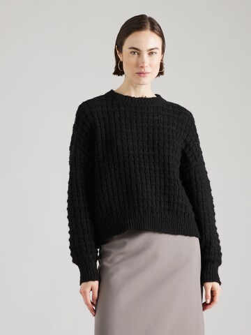 VERO MODA Sweater 'VELINA' in Black: front