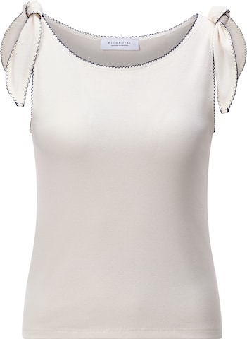 balta Rich & Royal Palaidinė be rankovių: priekis