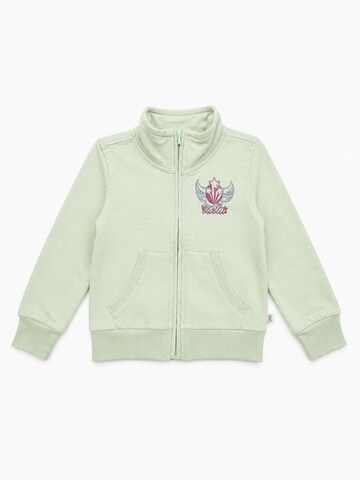 KANZ Sweatjacke 'Sweatjacke langärmlig'‌‌‌‌‌ in Grün: Vorderseite