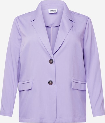 Noisy May Curve Blazer 'Kate Almond' in Purple: front